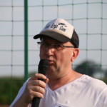 Schriftführer Jürgen bei der Begrüßung der Gäste