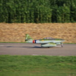 Andi's ME262 bei der Landung