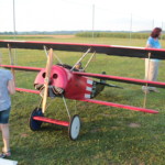 Viel bewunderter Dreidecker