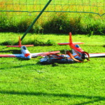 Eine kleine Flotte im Wartebereich